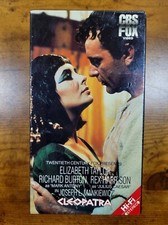 VTG 1988 CLEOPATRA VHS (Dbl Tape), Elizabeth Taylor & Richard Burton, Sealed New picture