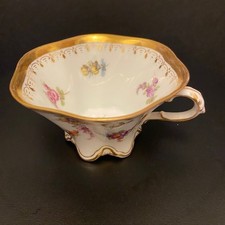 Dresden porcelain demitasse cup, Germany 1890-1915 Ambropius Lamm Studio picture