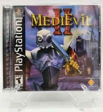 MediEvil II 2 - (PS1, 2000) *CIB w/ Reg Card + Case Protector* VGC* Tested picture