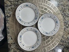 Noritake Norma 7016 China Ivory Floral Side Plates 6 3/8” Set of 3 picture