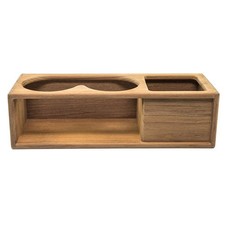 Whitecap Teak Two Insulated Drink/Binocular Rack W/Tray 62616 picture