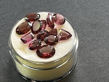 Natural Umba River Rhodolite Garnet Parcel 11.30 CTW Gemologist Verified picture