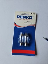 PERKO Festoon Bulbs 0070DP1CLR NOS OEM BA8 picture