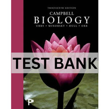 Test Bank Campbell Biology 13th Edition picture