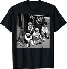 Funny Gangster Cats Street Design T- shirt, Unisex Tee picture