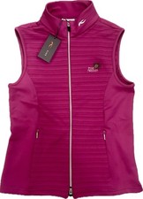 Kjus Women’s Gianna Lightweight Golf Vest - Size 40 - L - Dark Pink picture