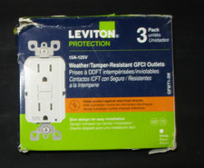 Leviton 15 Amp 125-Volt Self-Test Tamper (New Other Damaged box ) picture