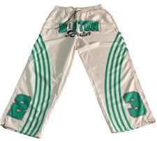 ROMWE MEN Streetwear Simple Letter Print Pocket Casual Pants Men’s Size XXL picture
