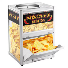 8 Oz. Popcorn and Nacho Machine - Commercial Grade Nacho Warmer Station picture