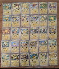 Pikachu 30th Anniversary Celebration Pokemon TCG Pikachu Holo (30 Card Full Set) picture