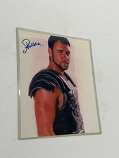 Russell Crowe Signed Gladiator 8x10 Photo Autograph Maximus w/ COA picture
