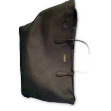 Kate Spade Black Pebbled Leather Large Purse Double handles, roomy organizer Bag picture