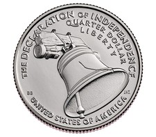 2026 P&D Declaration of Independence Semiquincentennial Quarters picture