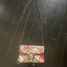 Gucci Dionysus GG Blooms Floral Chain Strap Snap Closure Shoulder Bag picture