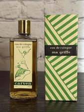 Carven Ma Griffe Eau De Cologne 4oz VINTAGE Ref 8029 Sealed in Box Paris Perfume picture