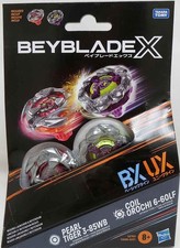 Beyblade X Booster Pack 2-Pack - Pearl Tiger 3-85WB & Coil Orochi 6-6OLF picture