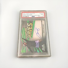 2024 Topps Graphite Venus Williams Signature Serves Green  PSA 9 Auto /99 PSA 9 picture