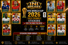 Panini FIFA World Cup 2026 Gold Crumple Stickers-Group I-L--Pick your Player picture