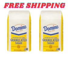 Domino Premium Pure Cane Granulated Sugar, 4 lb 2pack New picture