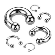 1 Pc Implant Grade Titanium Internally Threaded Horseshoe picture