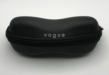New Authentic Vogue Medium Black Glasses Case Only picture