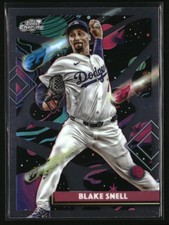 2025 Topps Chrome Cosmic Blake Snell #131 Los Angeles Dodgers picture