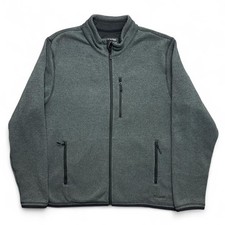 Filson Ridgeway Fleece Jacket Mens XL Gray Full Zip Polartec Outdoors Hiking picture