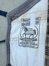 Original BAKER’S Stable Blanket Size 74 Traditional Plaid Wool Blanket Vintage picture