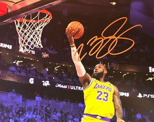 LeBron James Signed NBA 8x10