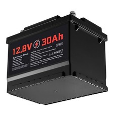 Uimoso 12V 30Ah Dual Function LiFePO4 Lithium Battery with 600 CCA picture