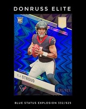 2023 Panini Donruss Elite - Rookies C.J. Stroud #112 Status Explosion /625 (RC) picture