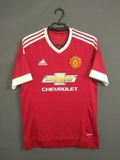 Manchester United Jersey 2015 2016 Home MEDIUM Shirt Adidas AC1414 ig93 picture
