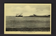 POSTCARD , M.V. KIPAWA, PARRISBORO, NOVA SCOTIA, CANADA picture
