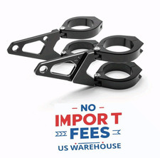 Motorcycle Headlight Brackets 40mm Cafe Racer Brat Scrambler HIGH QUALITY picture