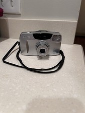 Canon Sure Shot 65 Zoom Date 35mm Film Camera  & Case Tested & Working picture