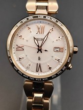 Seiko LUKIA SSQV058 Lady Diamond Lucky Passport Radio Solar Ladies Titanium 1B35 picture