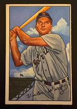 1952 Bowman - Vic Wertz #39 Detroit Tigers (Base Set) Baseball Card picture