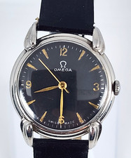 Vintage 1940's RARE Omega Spider Lugs Ref 2462 Cal R17.8 Men's 31mm Watch picture