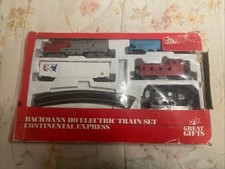 Vintage 1989 Unopened Box Bachmann Ho Electric Continental Express Train Set picture