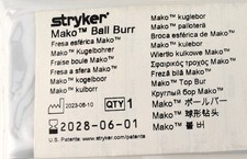 Stryker Mako #110135 Ball Burr 4¼