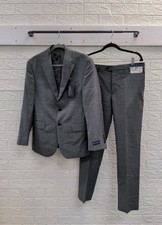 New Joseph Abboud Wool Blend Suit Jacket & Pants Sz 38S 32x30 picture