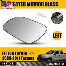 For 2005-2011 Toyota Tacoma Car Mirror Glass Heated Driver Left Side TO1324113 picture