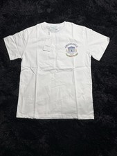 Casablanca White T Shirt w/ Roman Graphic in Size S picture