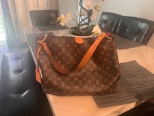 louis vuitton shoulder graceful MM handbags authentic used picture