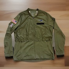 Nike New England Patriots Jacket Mens XL Salute To Service Green NFL Football picture
