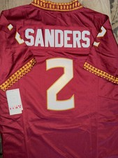 BRAND NEW #2 Deion Sanders FLORIDA STATE Red Jersey Size 2XL picture
