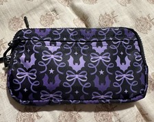 Statshy - Crossbody Wallet Iris rainbow Halloween gold blush Spooky Violet bats picture