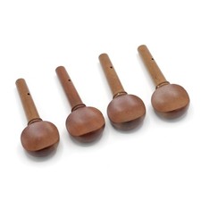 4pcs Violin Fiddle Tuning Peg Set, Jujube Wood, Replacement Wooden Tuning Peg... picture