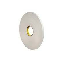 3M™ Double Coated Polyethylene Foam Tape 4496W, White, 3/4 in x 36 yd; BOX of 12 picture