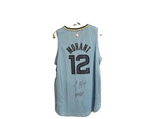 Ja Morant Memphis Grizzlies Authentic Fanatics Jersey Auto With ROY Inscription picture